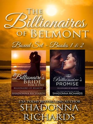 cover image of Billionaires of Belmont--Boxed Set Books 1-2
